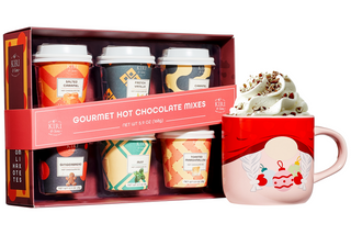 Gourmet Hot Cocoa Gift Set Cup Hot Chocolates Set Of 6 Flavors Salted Caramel French Vanilla Caramel