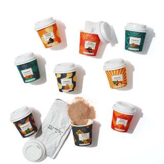 Gourmet Hot Cocoa Gift Set Cup Hot Chocolates Set Of 9 Flavors Salted Caramel French Vanilla Caramel