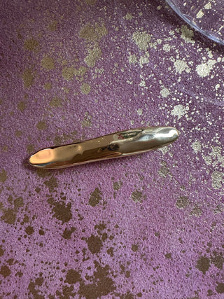 Maya Large barrette in Gold