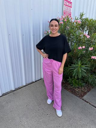 Faded Feels Magenta Lounge Pants