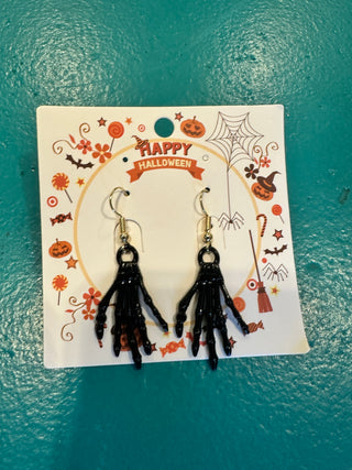 Skeleton Hand Earrings