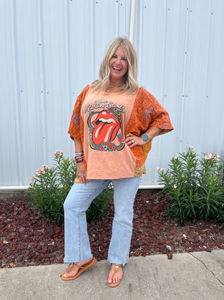 Kantha Poncho Band Tee’s - scroll to see more!