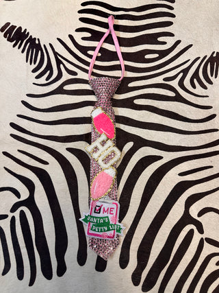 Christmas Bling Tie