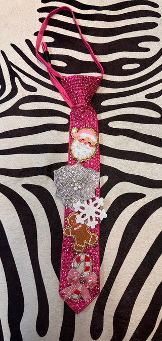 Christmas Bling Tie