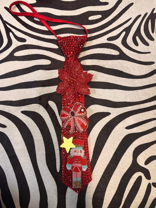 Christmas Bling Tie