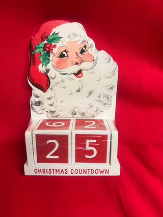 Santa Christmas Countdown Blocks