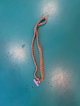Bling Thin Braided Cell Strap