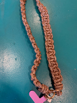 Bling Thick Braided Cell Strap