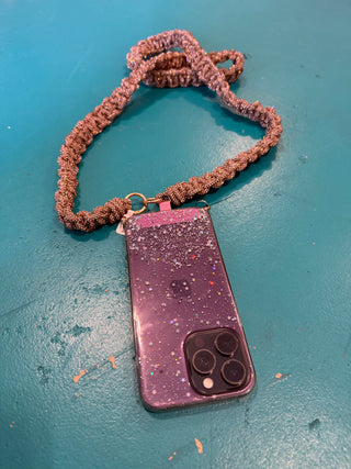 Bling Thick Braided Cell Strap