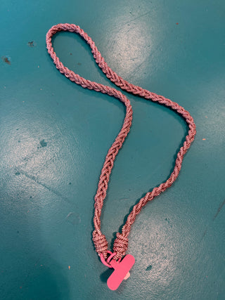 Bling Thin Braided Cell Strap