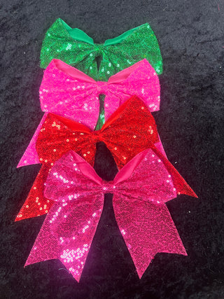 Sequin Cheerleader Bows