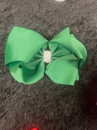 6.5" Wide Rhinestone Bows