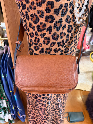 Whiskey Wishes Pebbled Crossbody