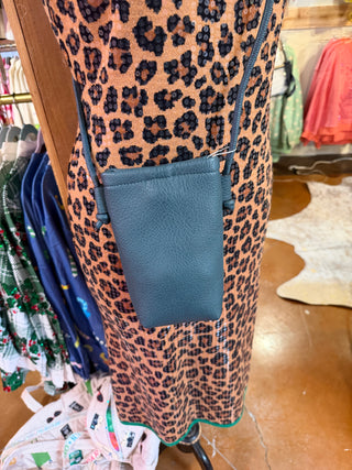 Teal Me About It Mini Crossbody
