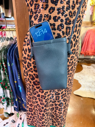 Teal Me About It Mini Crossbody