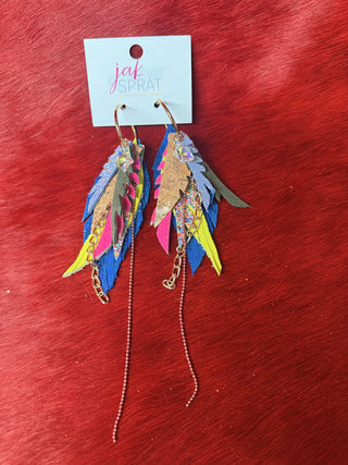 Electric Feather Dream Earrings