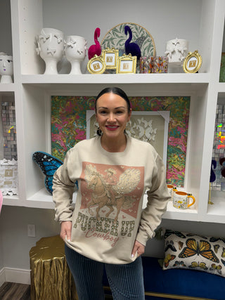 Pucker Up Cowboy Sweatshirt