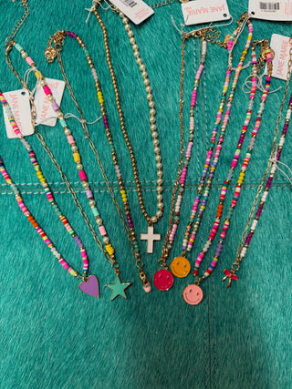 Assorted Kids Happy Day Necklaces