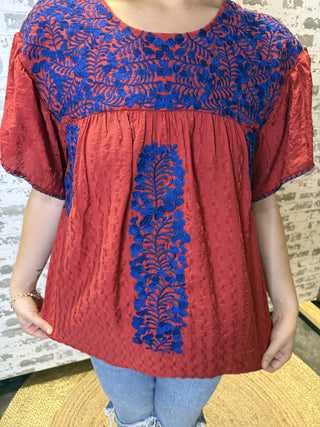 The Chelsea Top - Red