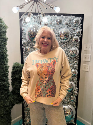 Howdy Cheetah Sweatshirt