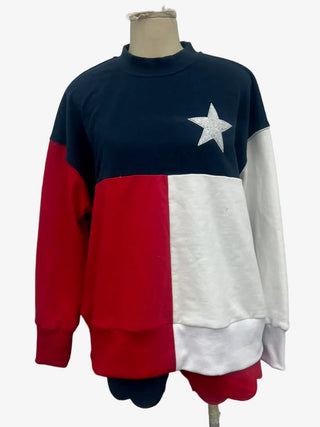 Brianna Cannon Texas Flag Sweatshirt