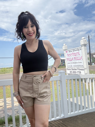 Faux in Neutral Short