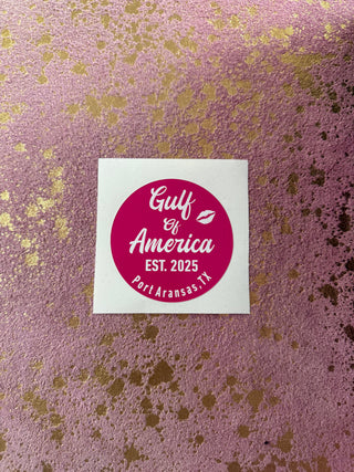 Gulf of America Stickers