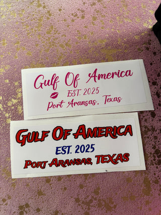 Gulf of America Bumper Sticker