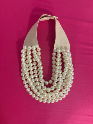 Layered In Pearls Necklace
