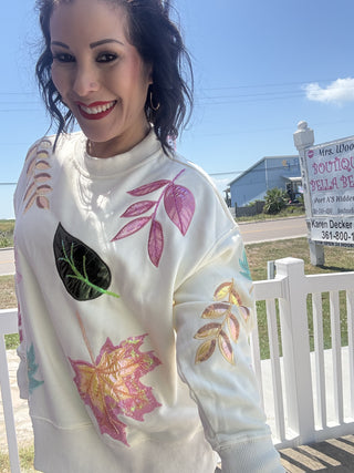 Brianna Cannon • Fall Leaves Sweatshirt