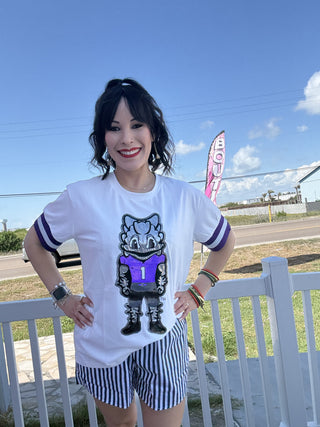 Brianna Cannon • TCU Sparkle Logo T-Shirt