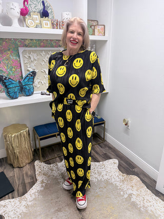 Smile Back Plisse Maxi Skirt