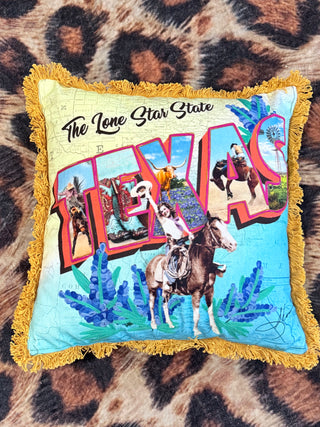 TEXAS Pillow 18x18