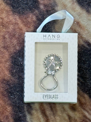 Starfish Eyeglass Hanger - Silver