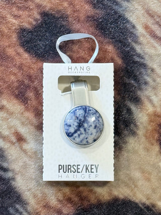 Purse/Key Hanger Combo - Blue Sodalite