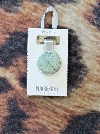 Purse/Key Hanger Combo - African Turquoise