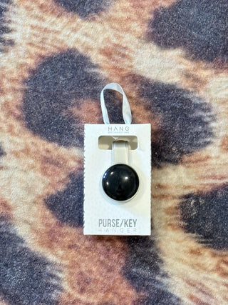 Purse/Key Hanger Combo - Black Agate