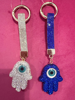 Stone Bag Charm - Hamsa