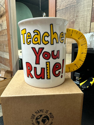 Teacher You Rule Mug