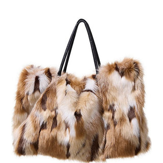 Azalea Wang Fauz Fur Tote - Roxana