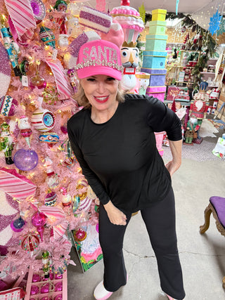 Santa Hat with Trucker Chain