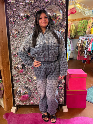 Love & Denim Puffer Set