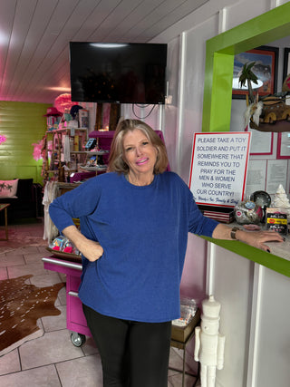 Everyday Sweatshirt- Royal Blue