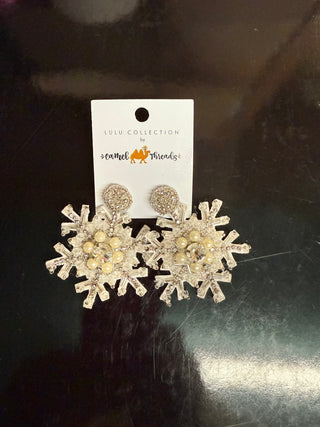 Christmas Seed Bead Earrings - Assorted of