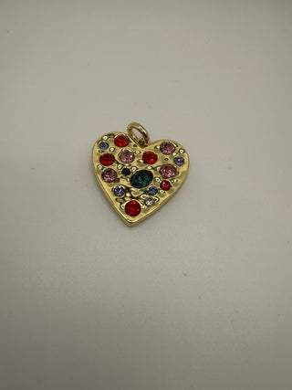 Allie+Bess Electric Love Heart Charm