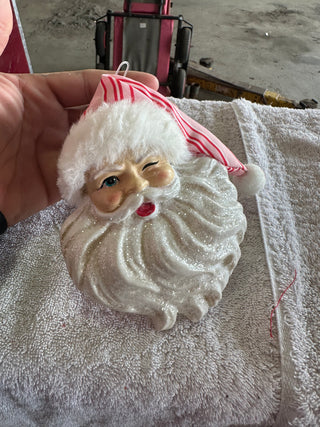 Santa Ornament small
