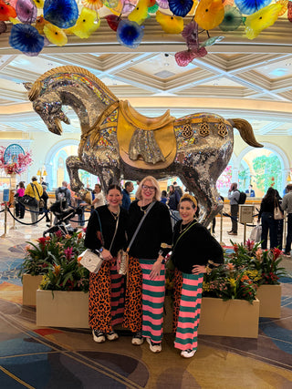 Party Animal Half & Half Cropped Pants