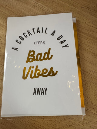 A Cocktail a Day Greeting Card