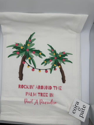 Rockin Palm Tree Kitchen Towel