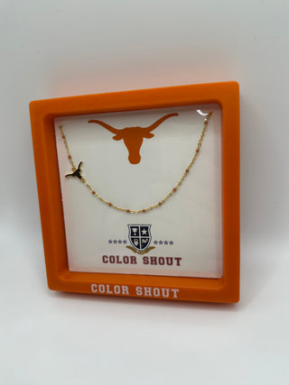 University of Texas Pride Necklace